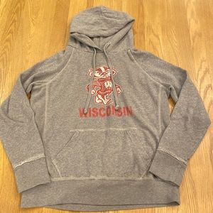 Wisconsin Badgers UW- Madison Gray hoodie